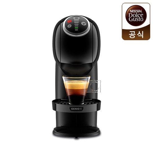 돌체구스토 지니오S 플러스 블랙, 완벽한 커피 경험을 선사하다
