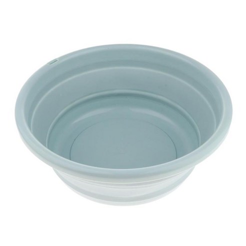낚시를 위한 라운드 라이트 싱크가 있는 접이식 접을 수 있는 그릇, 블루 3, PP 폴리 프로필렌 TPE