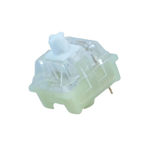 기계식 키보드 스위치 윤활 청축 게이밍 커스텀 3핀 110개, 무료, 90개 포함 저소음택타일