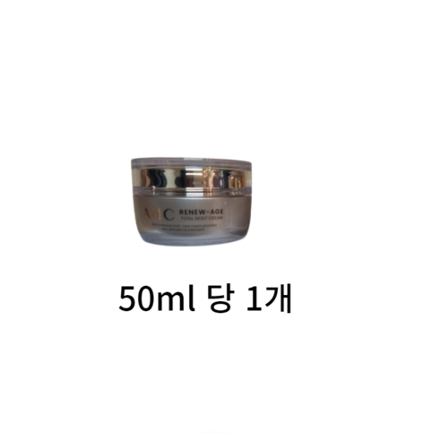 AHC 리뉴에이지 토탈 리셋 크림, 50ml, 3개