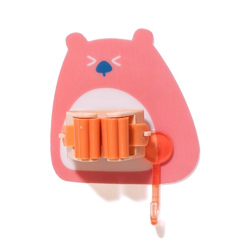대걸레 클립 받침대, 밝은 오렌지