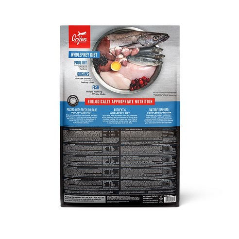 윤기 흐르는 털과 활력 넘치는 하루, 오리젠 강아지 사료로 시작하세요!