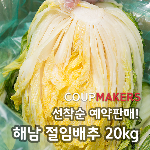 HACCP 농협 풍산김치 절임배추 / 즉시출고, 10kg, 1박스