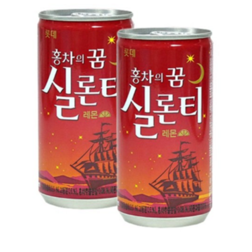 롯데칠성음료 실론티, 175ml, 24개