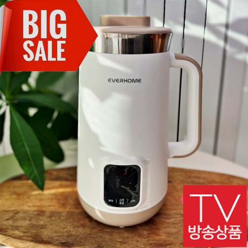 에버홈 두유제조기 두유대장 EV-DU7000 1200ml, 오연수두유제조기