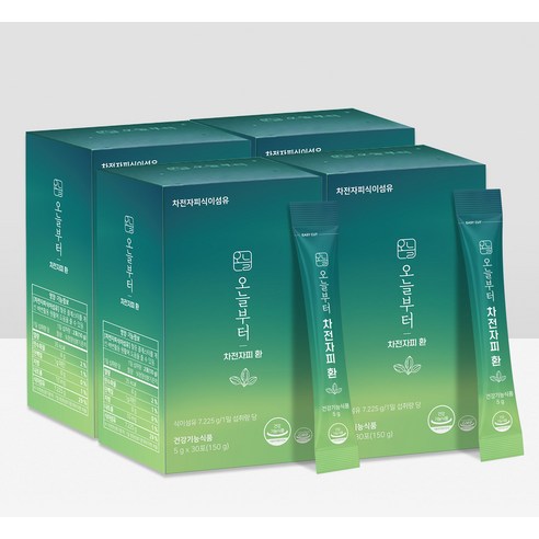 오늘부터 차전자피 환 쾌변 식이섬유 (120포), 150g, 4개