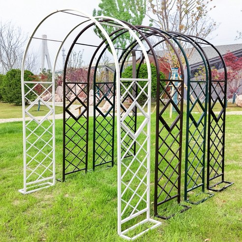 넝쿨의 우아함을 돋보이게 하는 N90 가든아치: 정원의 화려한 입구를 위한 필수품