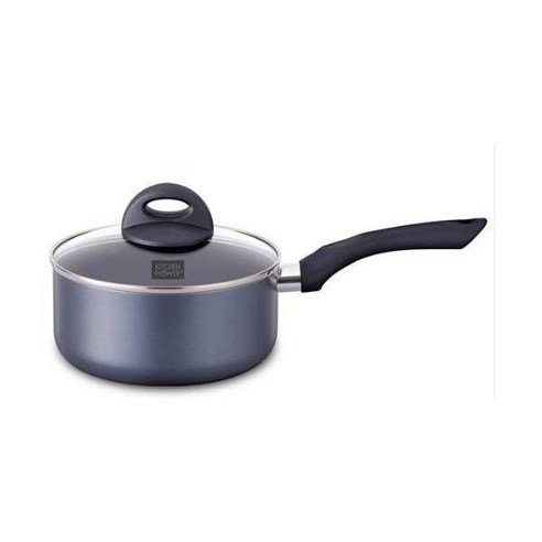 쿠킨 IH인덕션 칼라냄비 편수, 18cm, 혼합색상, 1개