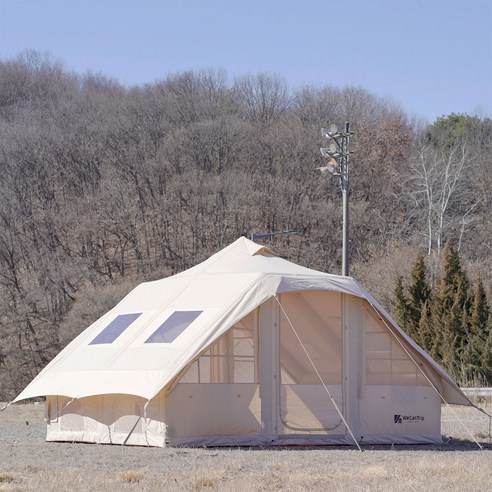 위켄트립 에어텐트 면텐트 캐빈 캠핑 글램핑 예튼3.4에어의 장점