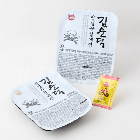 김순덕 명인의 손맛으로 완성된 밥도둑, 순살 게장 3종 세트