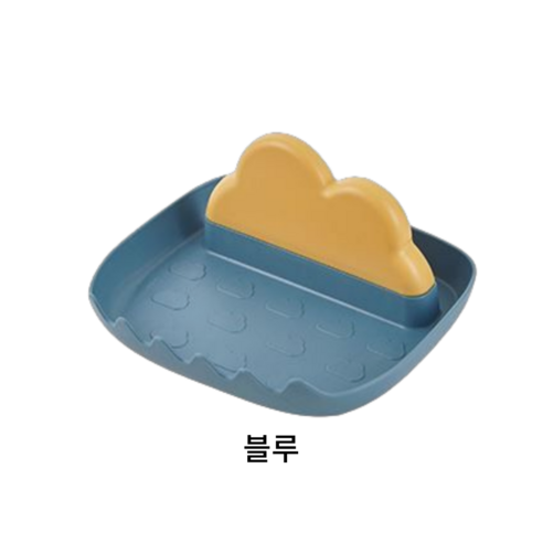 마인무드 조리도구 거치대 냄비뚜껑 받침대, 블루, 1개