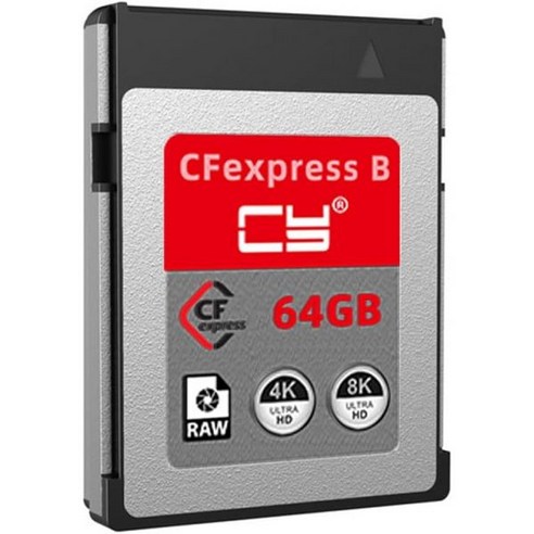 NFHK CFexpress A~B 타입 메모리 카드 키트 케이스 CFECFA~CFB 어댑터 카메라 8K RAW PCIe 확장과 호환 (미국 배송), Type-B 64GBNFHK NFHK