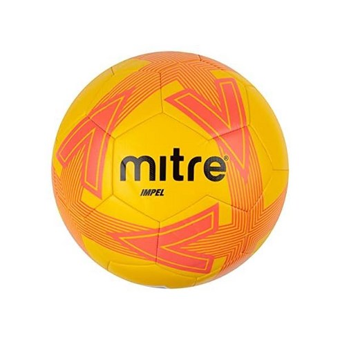 축구공 Mitre Impel 트레이닝, Yellow/Tangerine, Yellow/Tangerine, 5 Best Top5