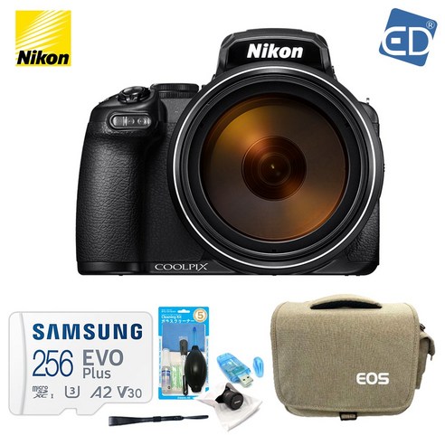 [니콘정품] COOLPIX P1100 쿨픽스 광학 125배 줌 카메라 +256G 패키지 /ED, COOLPIX P1100 패키지