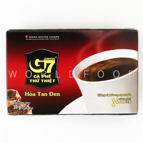 G7 블랙커피, 1세트, 30개입, 30g