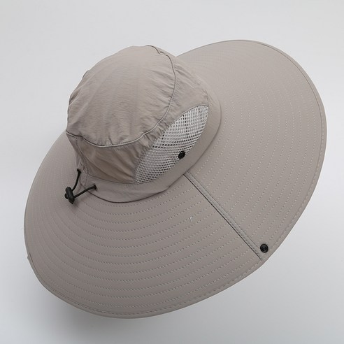 자외선 차단제 모자를 따라 증가 여름 남성 야외 하이킹 낚시 모자 메쉬 차양 선 모자 여성 비치 캡, 평균 코드, 올넷 네이비 블루