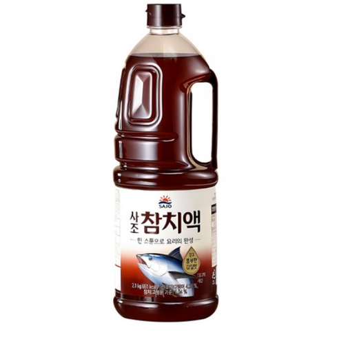 사조 참치액, 2.1kg, 4개