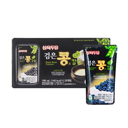 삼육두유 검은콩 앤 칼슘 파우치