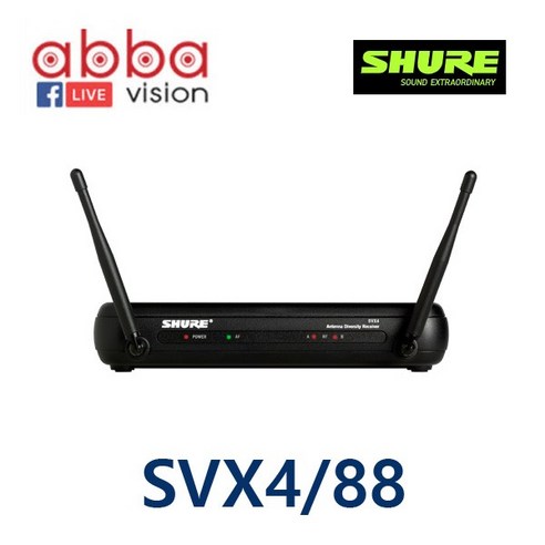 SVX88 SVX수신기 SHURE 듀얼채널다이버시티수신기