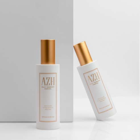 AZH 실키 에센스 헤어 오일로 빛나는 머릿결을 완성하세요.