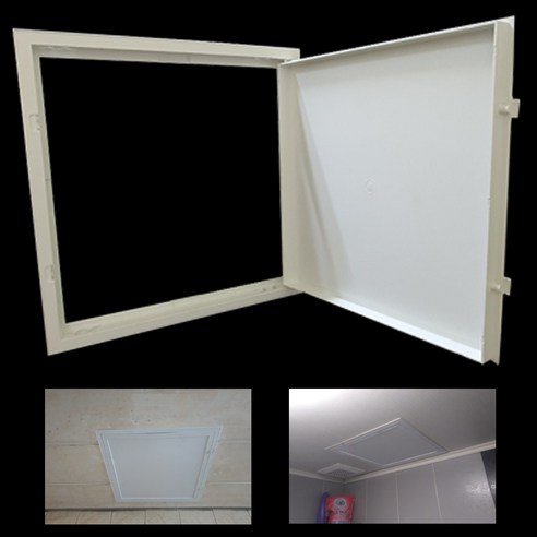 천장 마감의 새로운 기준, 국산 PVC 점검구 개폐식