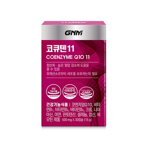 GNM 자연의품격 코큐텐11, 30정, 4개