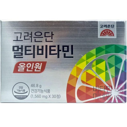 고려은단 멀티비타민 올인원 1560mg x 30정 1박스 c1 241815