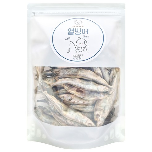 펫팩 동결건조 간식, 펫팩 강아지 고양이 대용량 동결건조 열빙어트릿 250g, 250g, 1개, 열빙어 트릿