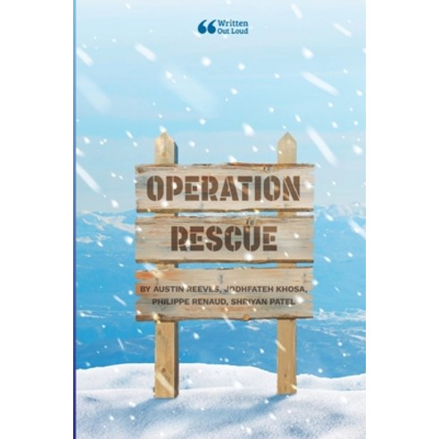 (영문도서) Operation Rescue Paperback, Lulu.com, English, 9781387587735