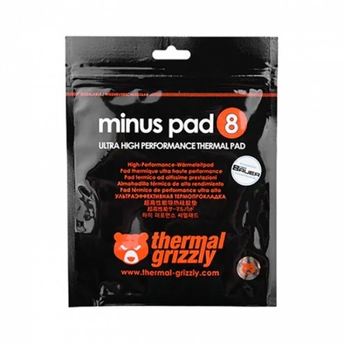 Thermal Grizzly minus pad8 120×20 (2mm), 상세페이지 참조 써멀패드2mm Best Top5 Thermal Grizzly minus pad8 120×20 (2mm), 상세페이지 참조 써멀패드2mm Best Top5