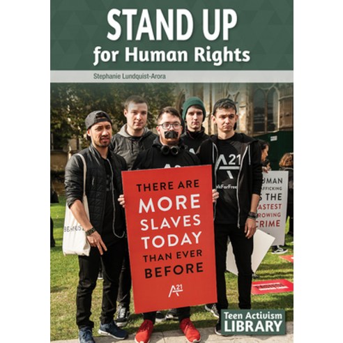 Stand Up for Human Rights Hardcover, Referencepoint Press, English, 9781678201500