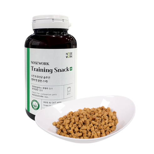 노즈워크 트레이닝 스낵 져키, 연어맛, 150g, 6개
