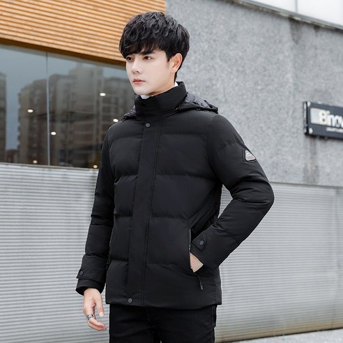 남자 패딩 패딩 미들패딩 겨울 아우터 도톰 후드 패딩 도톰 몽클레어패딩
