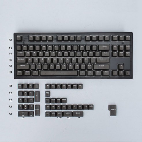 레오폴드 한무무 투명 OEM 키캡: 밤하늘을 수놓는 별처럼, 당신의 키보드를 빛내다 레오폴드키캡