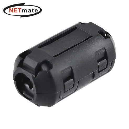 NETmate 고주파 차단 노이즈 필터(페라이트 코어) 직경3.5mm-19mm/EMC Core/탈착식 구조/다양한 케이블에 적용, 10mm(NM-NF100N)