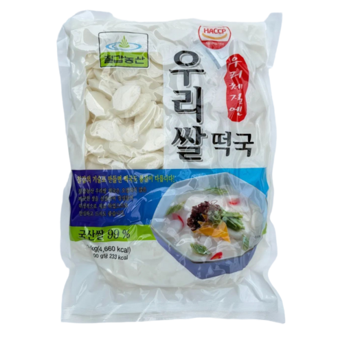 칠갑농산 우리쌀 떡국, 2kg, 2개