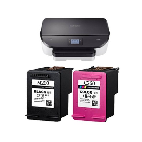 SL-J2160W 잉크 삼성 호환 우리네, 1개입, M260 대용량 검정잉크