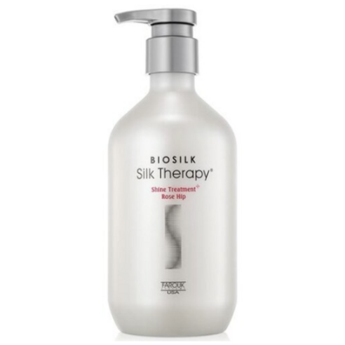 실크테라피 샤인 트리트먼트 플러스 로즈힙 헤어트리트먼트, 500ml, 2개