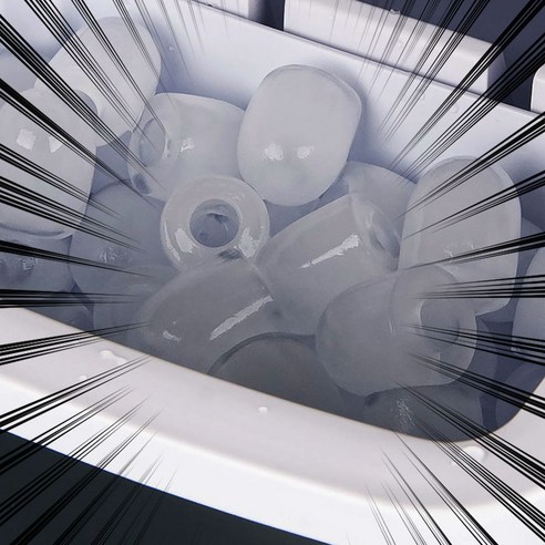 효율적인 제빙 능력과 다양한 용도에 활용 가능한 미니제빙기