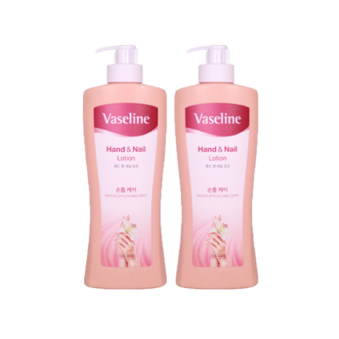T-MALL 바세린 핸드&네일 로션450ml 거칠고 갈라진 손과 손톱을 관리받자, 450ml, 2개