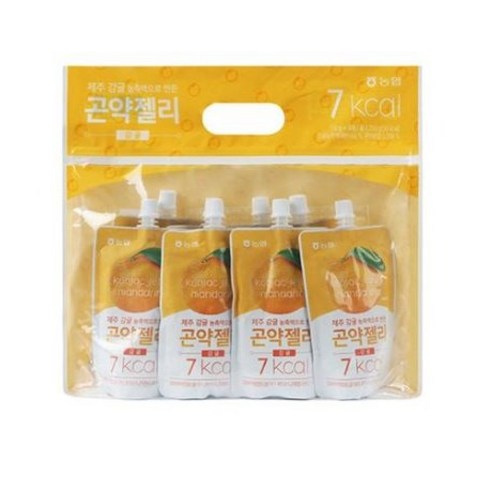 농협 곤약젤리 감귤, 150g, 8개