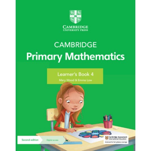 (영문도서) Cambridge Primary Mathematics Learner''s Book 4 with Digital Access (1 Year) Paperback, Cambridge University Press, English, 9781108745291