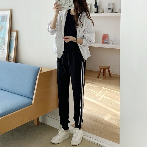 편안함과 스타일의 완벽한 조화: 앤샵의 밴딩 조거팬츠