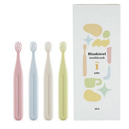 육아맘 공감! 6개월 아기 첫 칫솔, 뭘 골라야 할까요? (솔직 후기) 블랑키즐칫솔