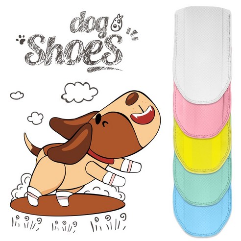 프리미엄 방수 아이러브 강아지 산책 신발은 방수 가능한 반려동물용 패션소품입니다.