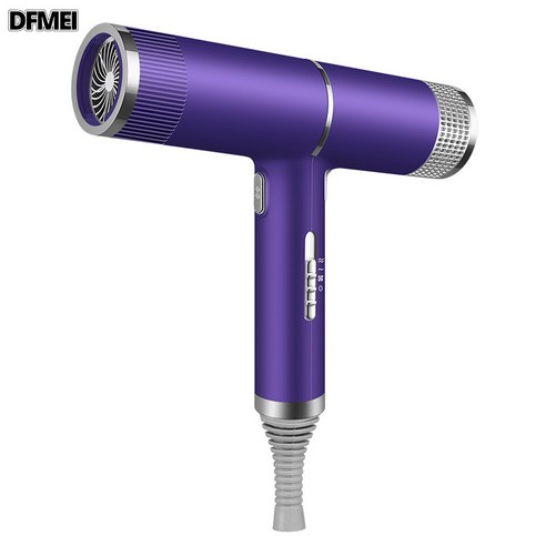 스마트 헤어 드라이어 DFMEI 110V 신개념 헤어드라이어 스마트 인버터 고출력 전기 드라이어 가정용 기숙사 미용실 망치 드라이어, 자주색, 유로파-선물세트3에어노즐 2 DFMEI 110V 신개념 헤어드라이어 스마트 인버터 고출력 전기 드라이어 가정용 기숙사 미용실 망치 드라이어, 자주색, 유로파-선물세트3에어노즐