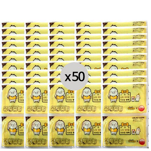 다봉산업 마이핫 미니 히트템바루 핫팩 25g 2입 x 50세트 (23년 제조분), 50개