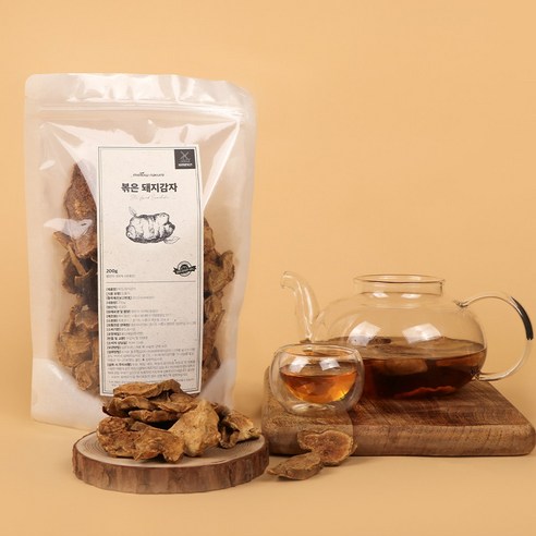 건강과 맛을 동시에 챙길 수 있는 볶은 돼지감자 차