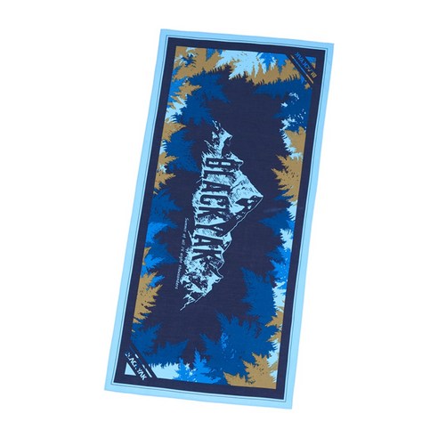 블랙야크 야크롱반다나 면 고가 스카프, 남녀공용 원사이즈 80X40