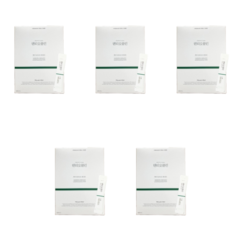 5개 덴티오스 덴티오클린 유산균 분말 가글 양치 기본 1박스 1개월 [구성 및 상세페이지 확인] 샘플증정, 30회분